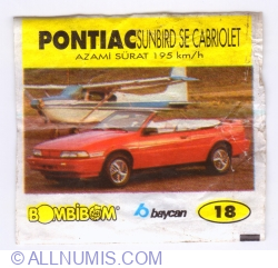 18 - Pontiac Sunbird SE Cabriolet