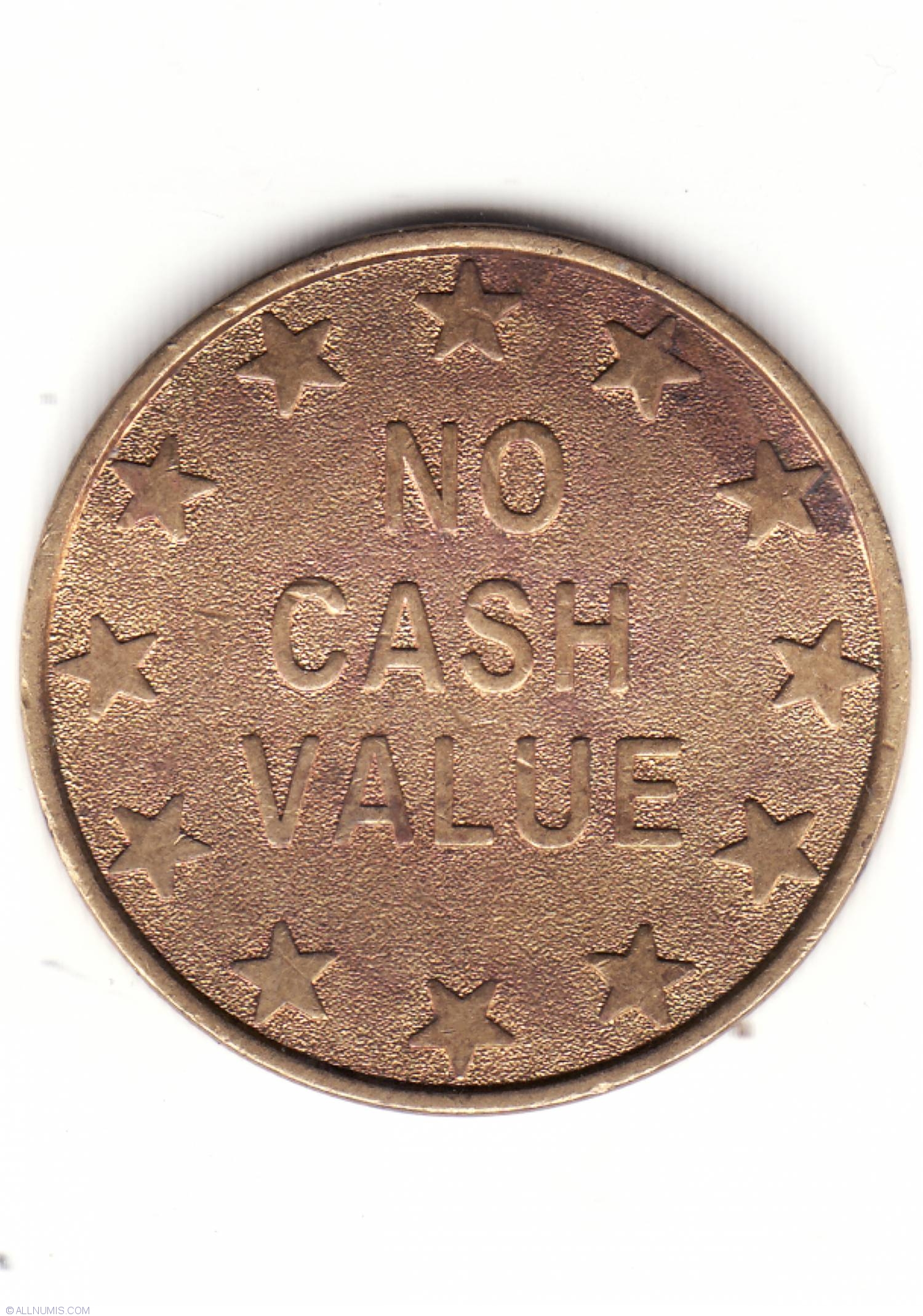 No cash value token-EUROPE.