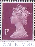 Image #1 of 1 Pence - Queen Elizabeth II