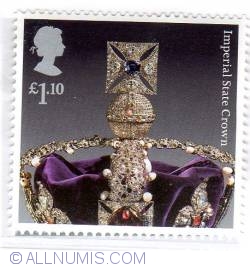 Image #1 of 1 pound 10 Pence  Imperial State Crown