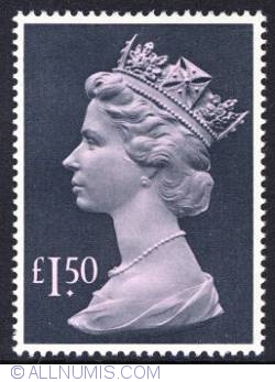 1 Pound 50 Pence - Queen Elizabeth II