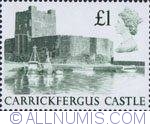 1 Pound - Carrickfergus Castle