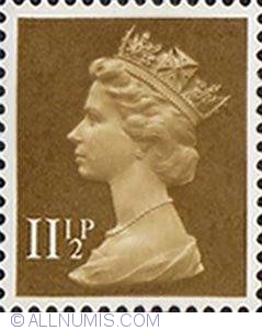 Image #1 of 11 1/2 Pence Queen Elizabeth II