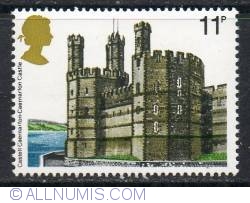 11 Pence Caernarvon Castle, Wales.