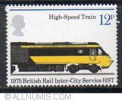 Image #1 of 12 Pence High Speed Train, 1975