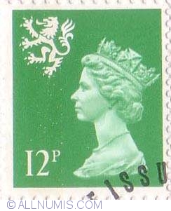 Image #1 of 12 Pence - Queen Eliabeth II Scotland