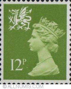Image #1 of 12 Pence Queen Elizabeth II Wales