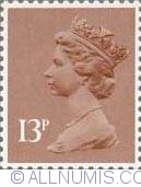 Image #1 of 13 Pence Queen Elizabeth II