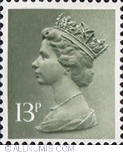 Image #1 of 13 Pence Queen Elizabeth II