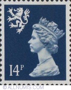 Image #1 of 14 Pence - Queen Elizabeth II Scotland