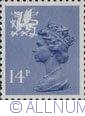 Image #1 of 14 pence Queen Elizabeth II Wales