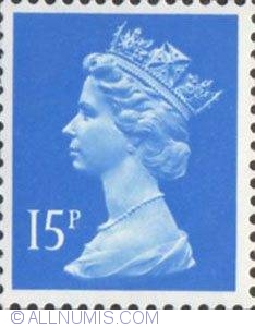 Image #1 of 15 Pence - Queen Elizabeth II