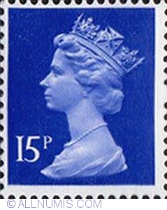 15 Pence Queen Elizabeth II