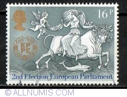 16 Pence Abduction of Europa