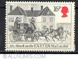 16 Pence Attack on Exeter Mail, 1816