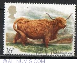 Image #1 of 16 Pence Highland Cow
