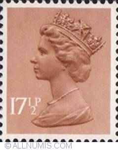 17 1/2 Pence Queen Elizabeth II
