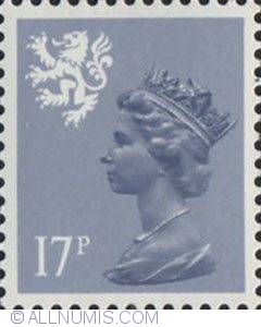 17 Pence Queen Elizabeth II Scotland