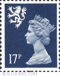 Image #1 of 17 Pence - Queen Elizabeth II Scotland