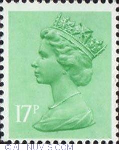 Image #1 of 17 Pence Queen Elizabeth II