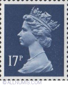 Image #1 of 17 Pence - Queen Elizabeth II