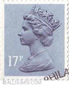 Image #1 of 17 Pence Queen Elizabeth II