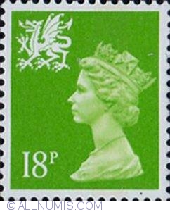 Image #1 of 18 Pence - Queen Elizabeth II Wales