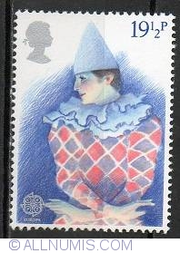 Image #1 of 19 1/2 Pence Harlequin