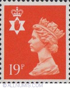 19 Pence - Queen Elizabeth II Northern Ireland