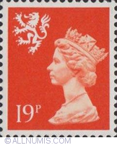 Image #1 of 19 Pence - Queen Elizabeth II Scotland