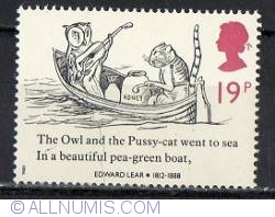 Image #1 of 19 Pence - The Owl and the Pussy-cat