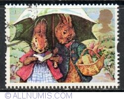 Image #1 of 1st - Peter Rabbot and Mrs Rabbit The Tale of Peter Rabbit