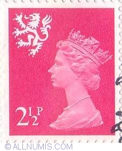 2 1/2 Pence - Queen Elizabeth II Scotland