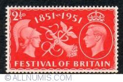 Image #1 of 2 1/2 Penny Britannia, Symbols of Commerce and Prosperity