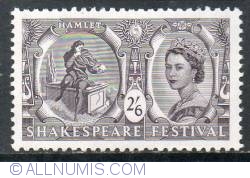 Image #1 of 2 Shilling 6 Penny Shakesphere & QEII