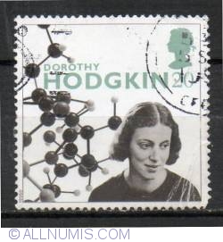 Image #1 of 20 Pence - Prof. Dorothy Hodgkin (scientist)
