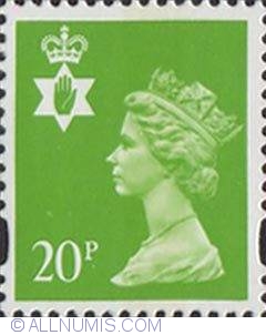 Image #1 of 20 Pence - Queen Elizabeth II Northern Ireland