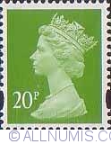 20p 1993 - Queen Elizabeth II