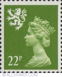 Image #1 of 22 Pence Queen Elizabeth II Scotland