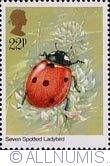 Image #1 of 22 Pence - Seven spotted ladybird