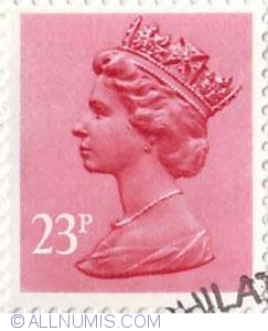 Image #1 of 23 pence Queen Elizabeth II