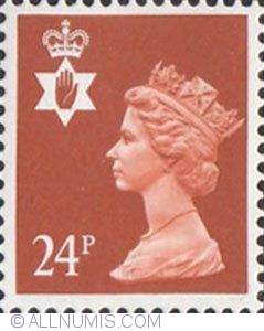 24 Pence - Queen Elizabeth II Northern Ireland