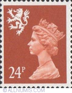 24 Pence - Queen Elizabeth II Scotland