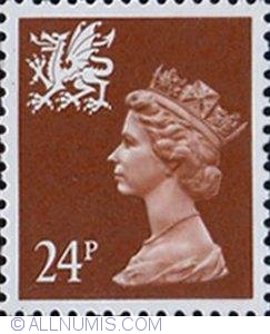 24 Pence - Queen Elizabeth II Wales