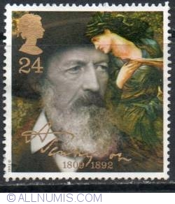 Image #1 of 24 Pence - Tennyson in 1888