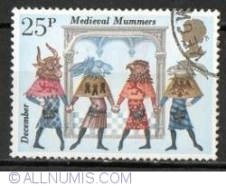 25 Pence Medieval Mummers