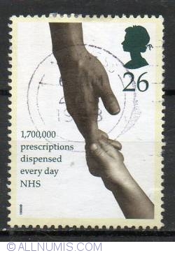 26 Pence - Adult and Child holding Hands