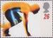 1 : 26 Pence - Athlete on Starting Blocks
