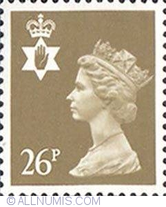 Image #1 of 26 Pence - Queen Elizabeth II Northern Ireland