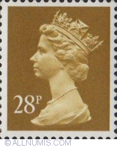 Image #1 of 28 Pence - Queen Elizabeth II